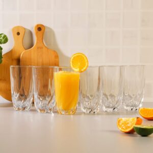 Twisted Water Glasses