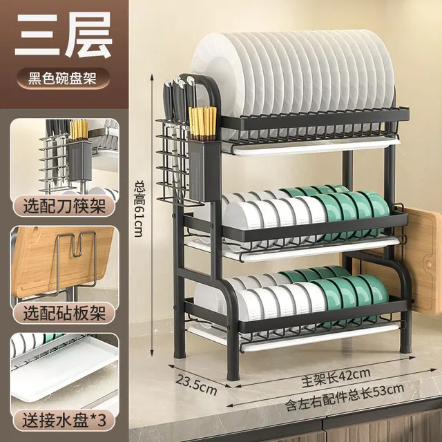 3 layer Rust free Dishrack - Image 5