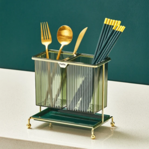 Acrylic Home basis 2slot cutlery