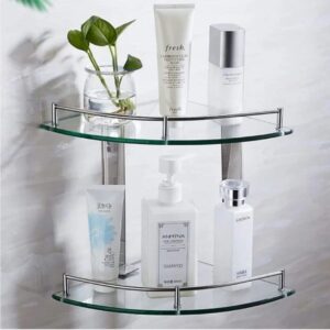 Bathroom corner shelf (Glass)