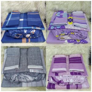 Pattern 5 pc mattress cover