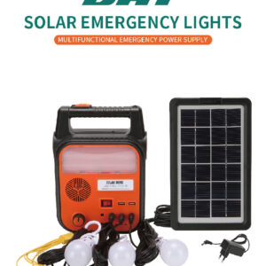 AT-9012 DAT solar energy system kits home solar lighting system rechargeable emergency light
