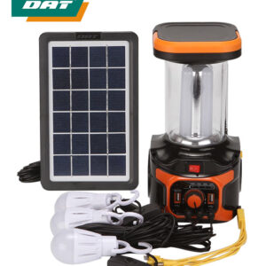 AT-9016B DAT solar home lighting system with Mp3 solar panel power generator storage USB charger home system