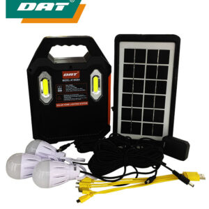 AT-9028B DAT solar charging lighting system kits with MP3 and radio function solar led lighting kits