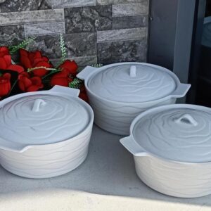 Porcelain pots
