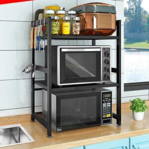 Telescopic microwave/oven stand