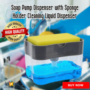 Soap pump and sponge candy