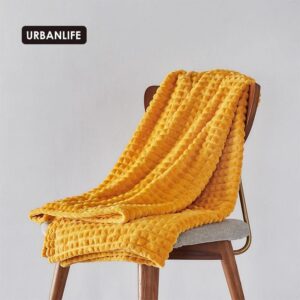 Cozy plaid throw blankets