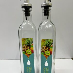 Oil glass bottle