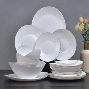 27pcs oval bestway opal dinner set*