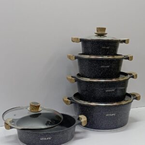 15PCS QUALITY GRANITE COOKWARE SET