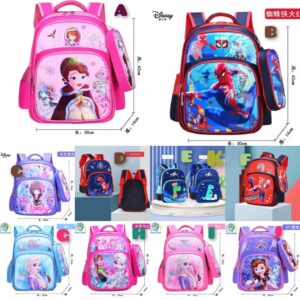 2in1 Cartoon school bag