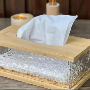 Modern Gold acrylic serviette holder