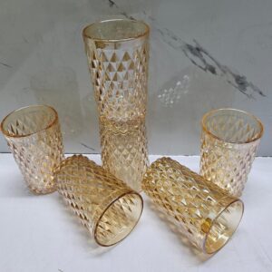 Heavy gauge thick WATER glass