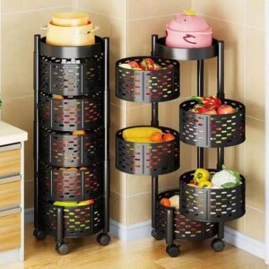 5 Tier Round Multi-layer Basket