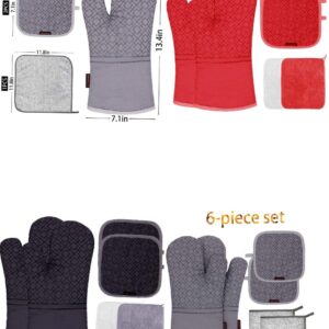 Oven mitts and pot holders