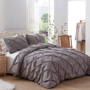 Pintuck Duvet Cover set