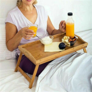 Foldable Bamboo Breakfast Tray