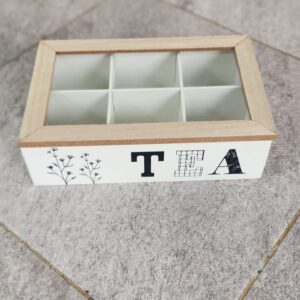 wooden teabag / coffee organizer