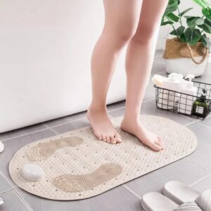 Oval Bathroom mat