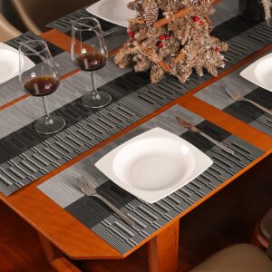 pvc table mats with runner