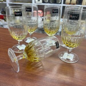 Assorted fancy glass set