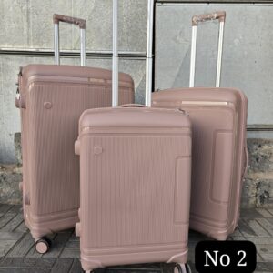 3 in 1 Luxurious Unbreakable PP Suitcase