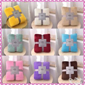 Flannel Sherpa Throw / Fleece blankets