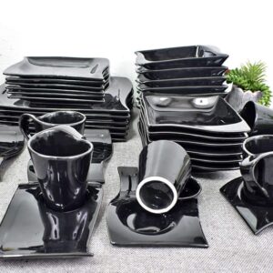 Dinner set black