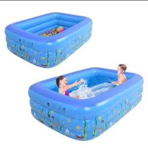 Inflatable swimming pool
