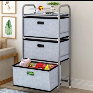 multipurpose storage rack with drawers