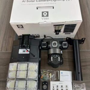 4g floodlight Triple Lens